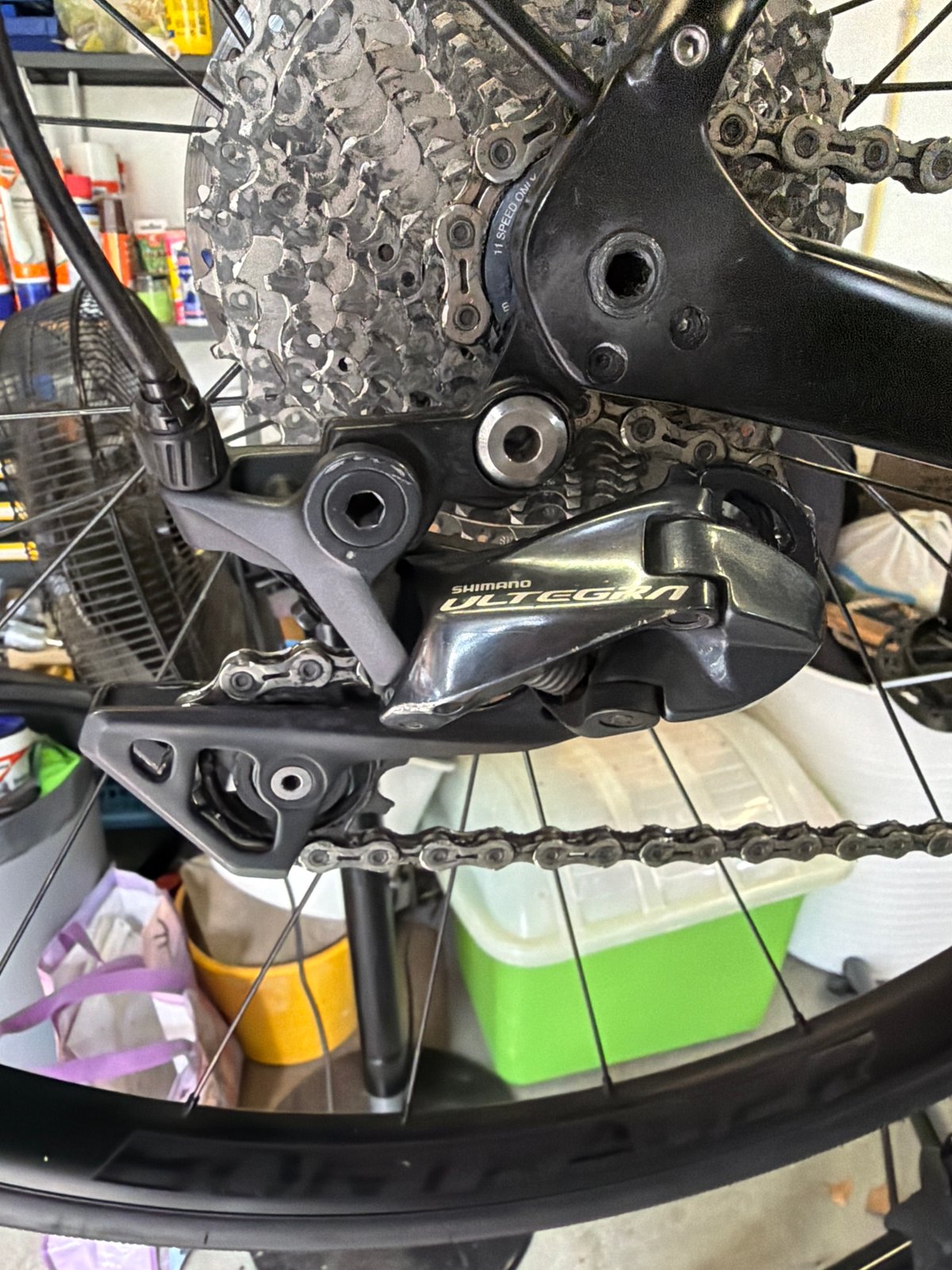 Shimano Ultegra R8000, long cage, 34T max cog